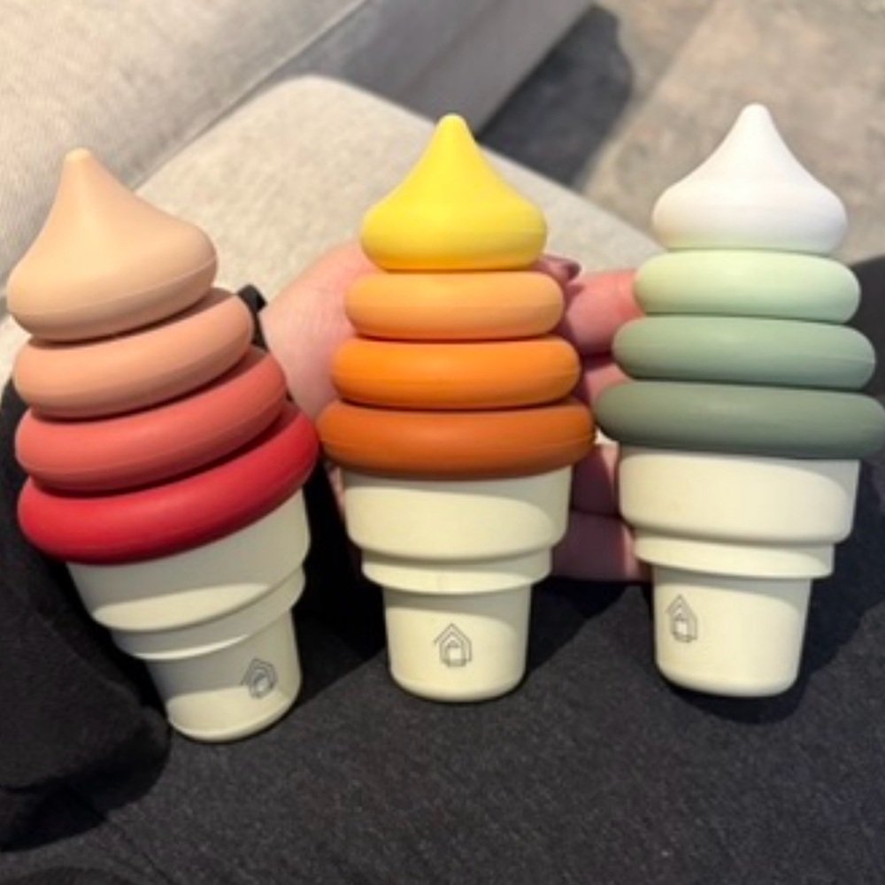 Coco Village Silicone Stackable Ice Cream Set